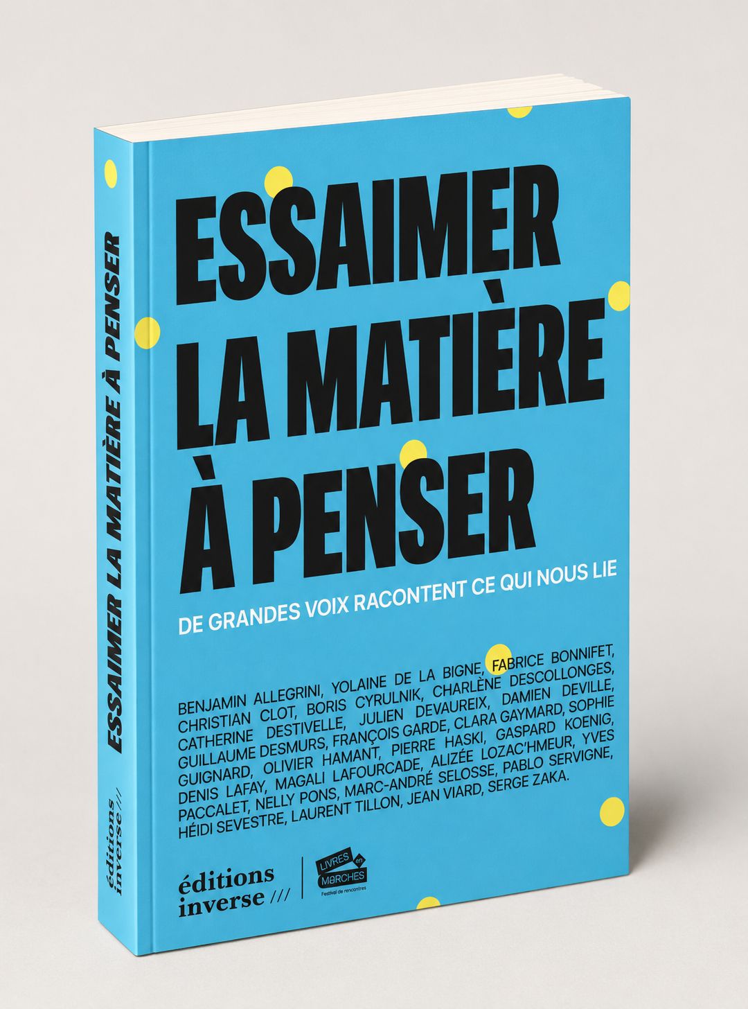 Essaimer la matière à penser - 28 textes inédits racontent le lien dans un livre collectif /// En précommande