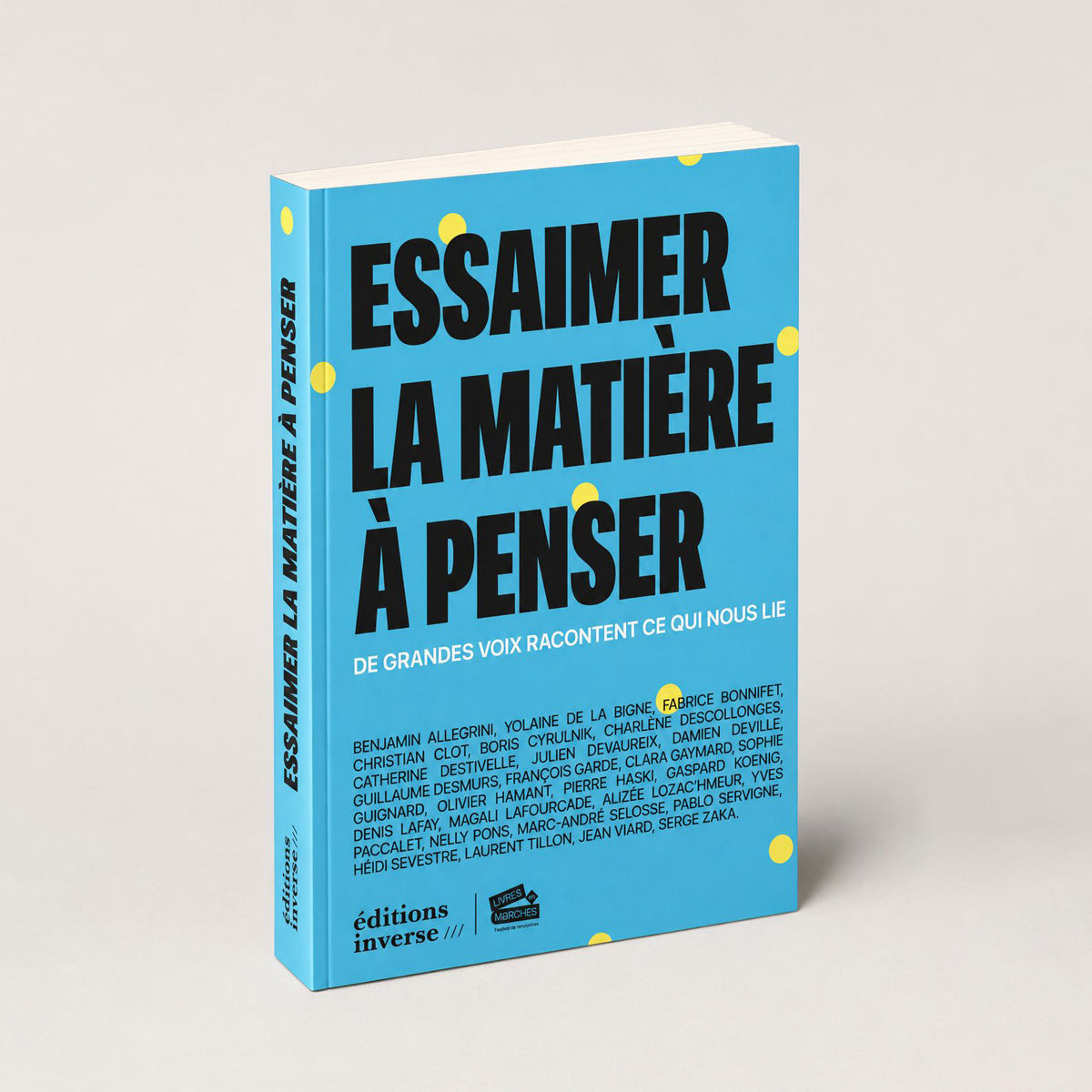 Essaimer la matière à penser - 28 textes inédits racontent le lien dans un livre collectif /// En précommande