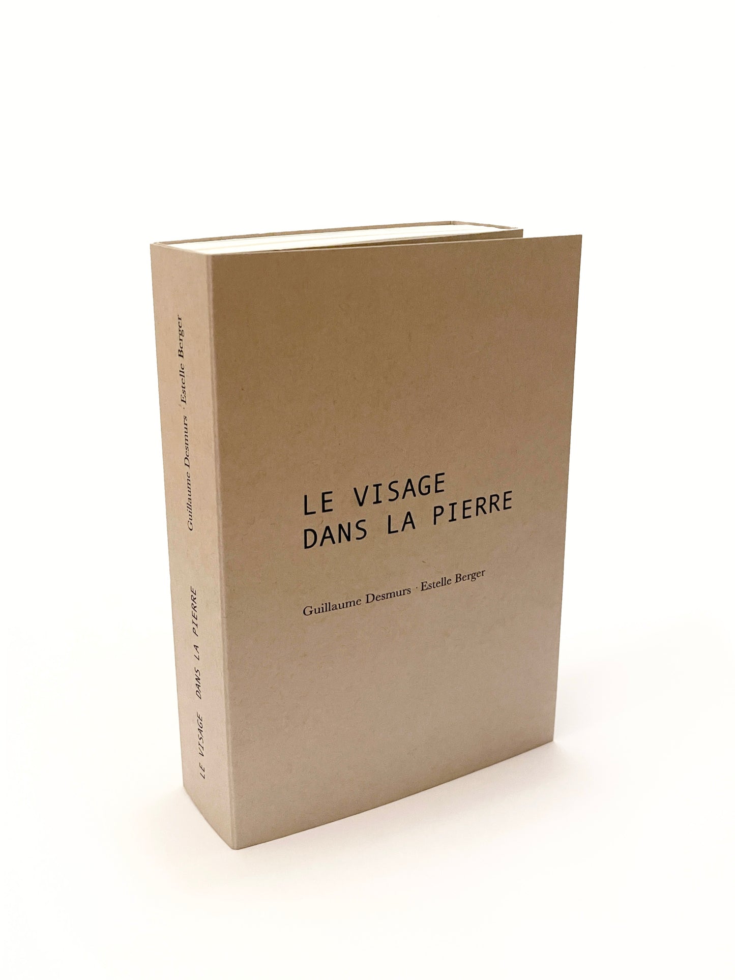 Le visage dans la pierre (tirage limité, signé)